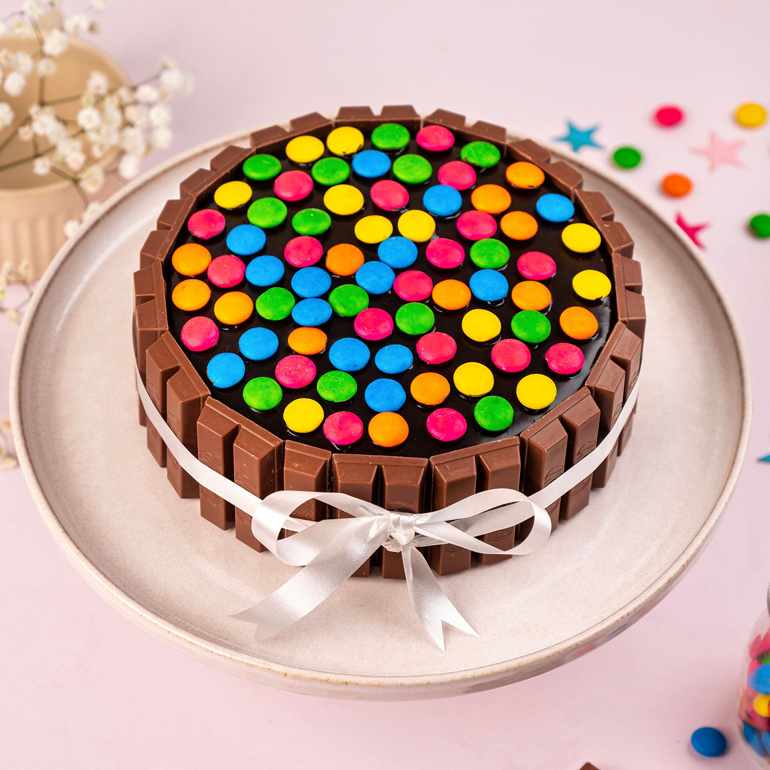 Buy/Send Kit Kat Cake 1.5kg Online- FNP buy-send-kit-kat-cake-1-5kg-online-fnp