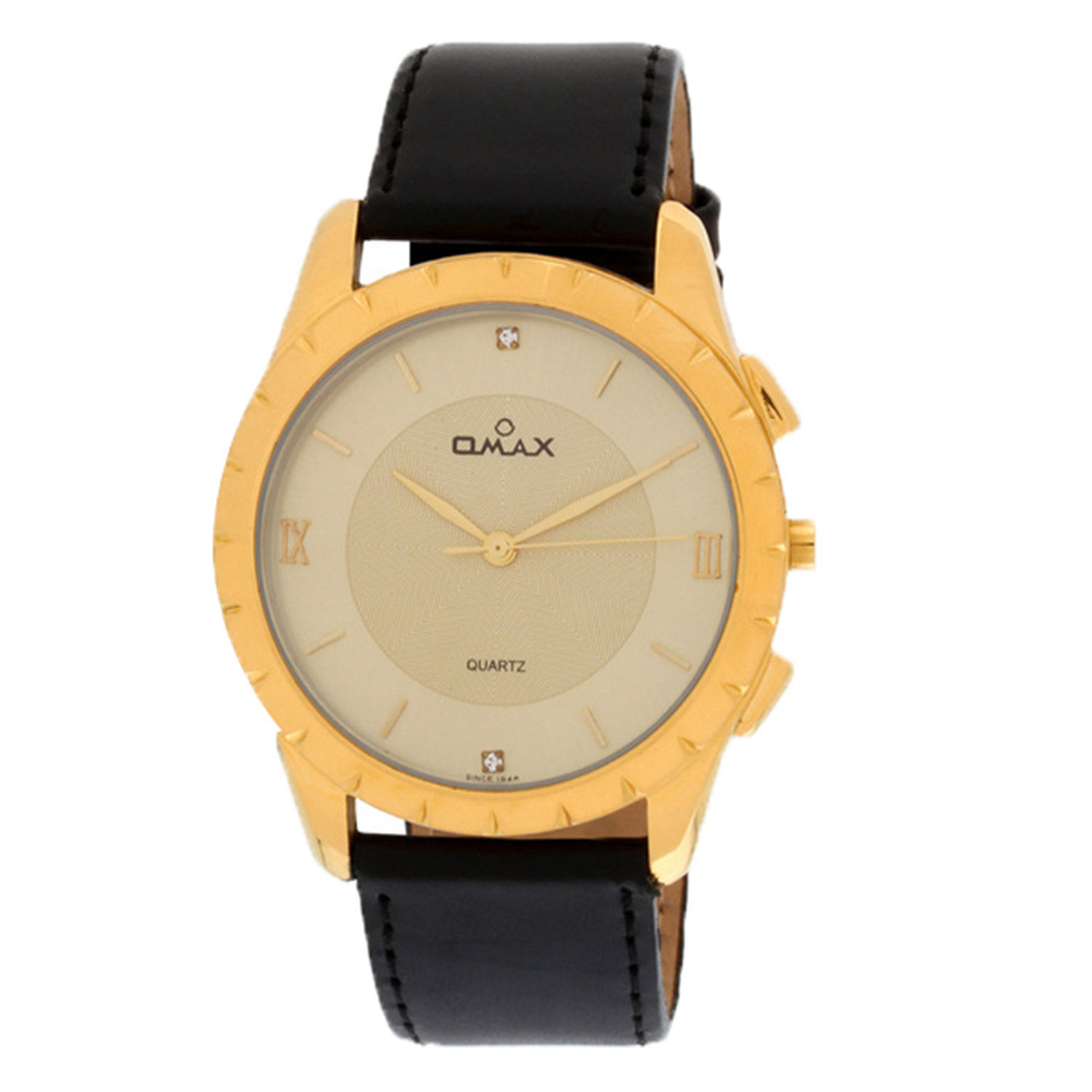 ゴールドマン様　オーダー品　① Buy/Send Omax Analog Gold Dial Mens Watch Online- FNP