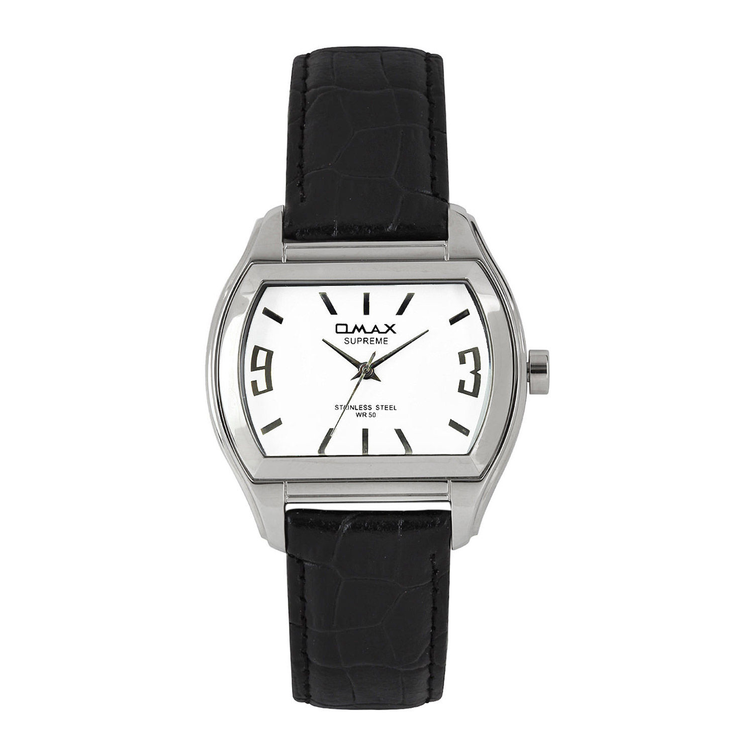 Buy/Send Omax Smart White Dial Mens Watch Online- FNP