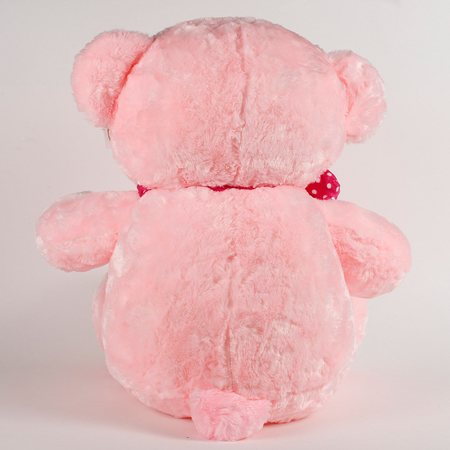 Buy/Send Large Teddy Bear With Heart Patch Pink Online- FNP