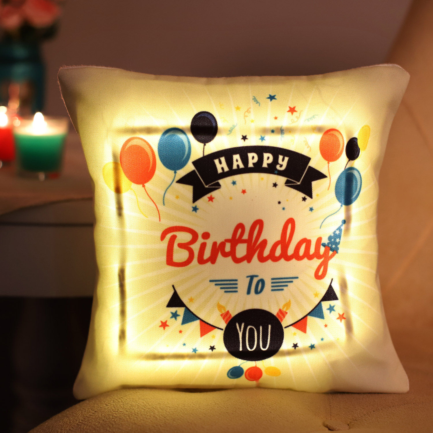 led cushion pillow