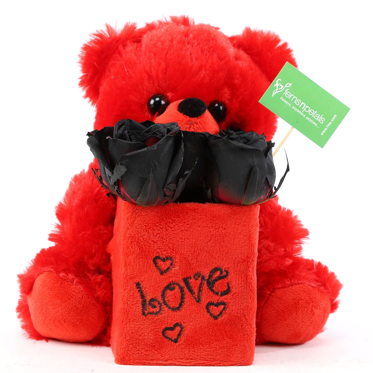 red colour ka teddy bear