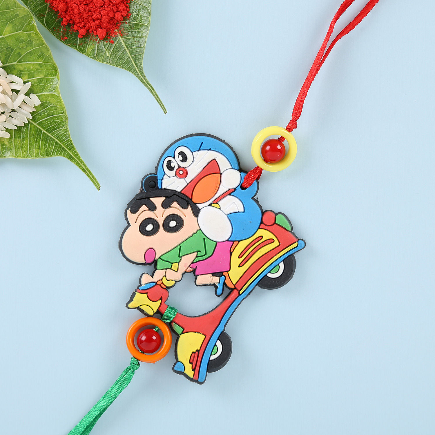 Buy/Send Shinchan & Doraemon Rakhi Online- FNP Buy/Send Shinchan & Doraemon Rakhi Online- FNP