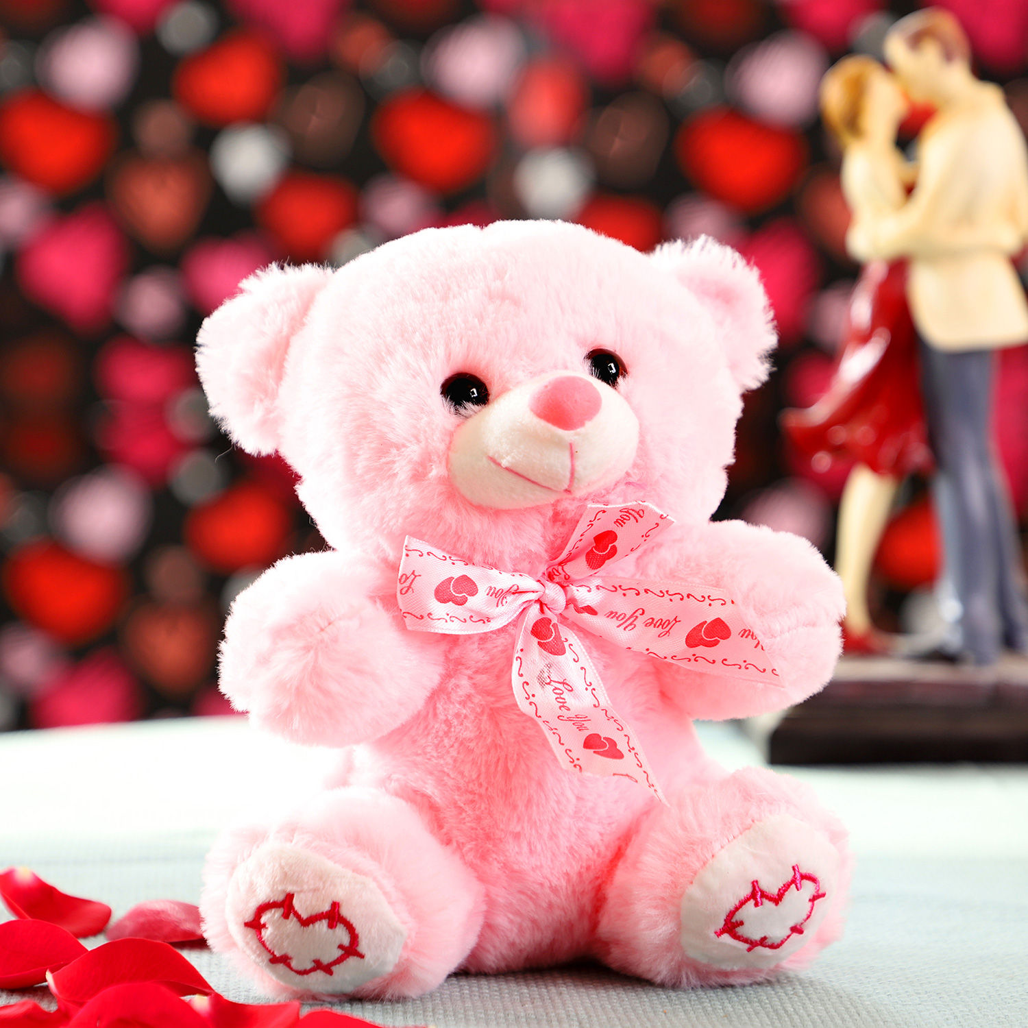 Buy/Send Mini Pink Coloured Teddy Bear 