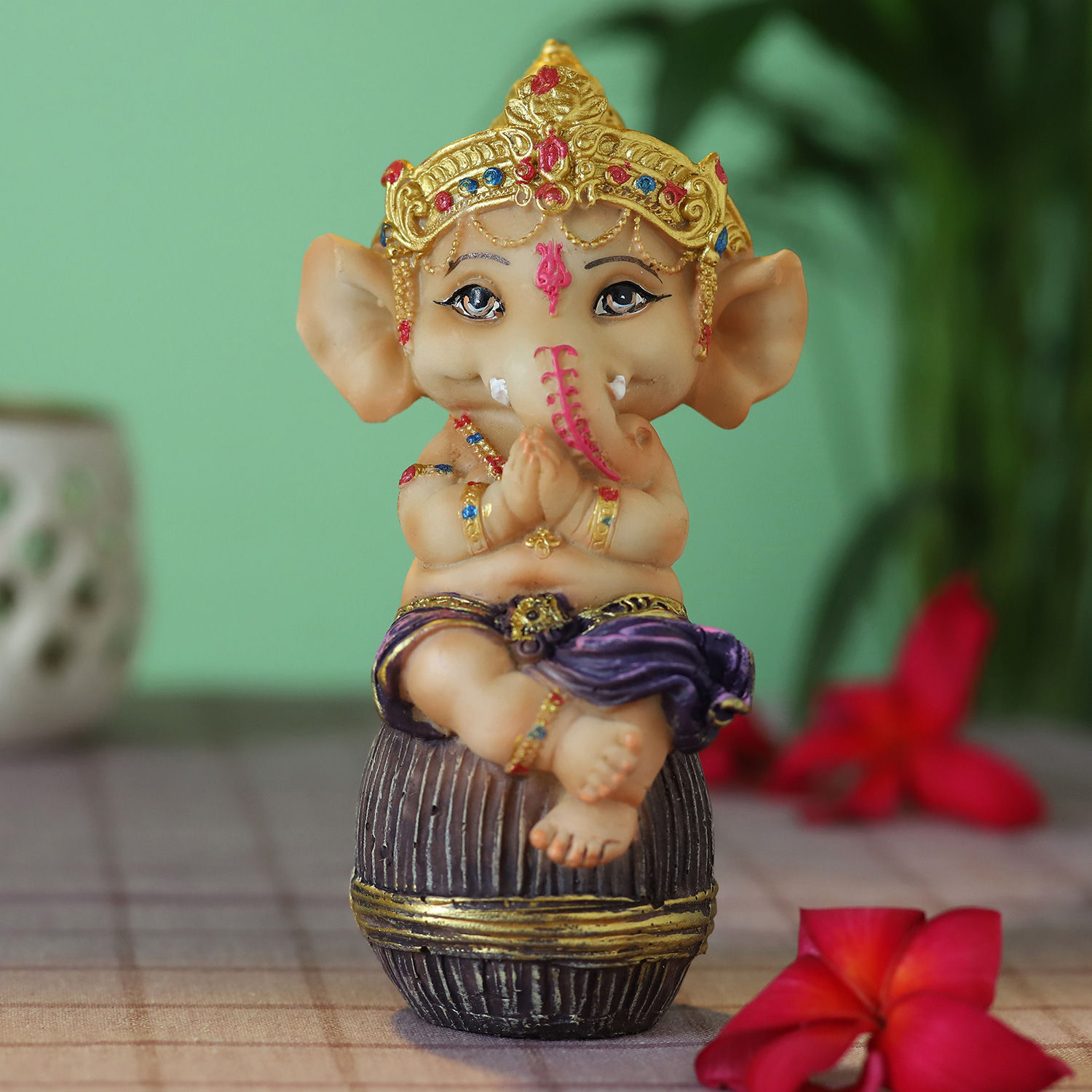 Buy/Send Sitting Cute Bal Ganesha Online- Ferns N Petals