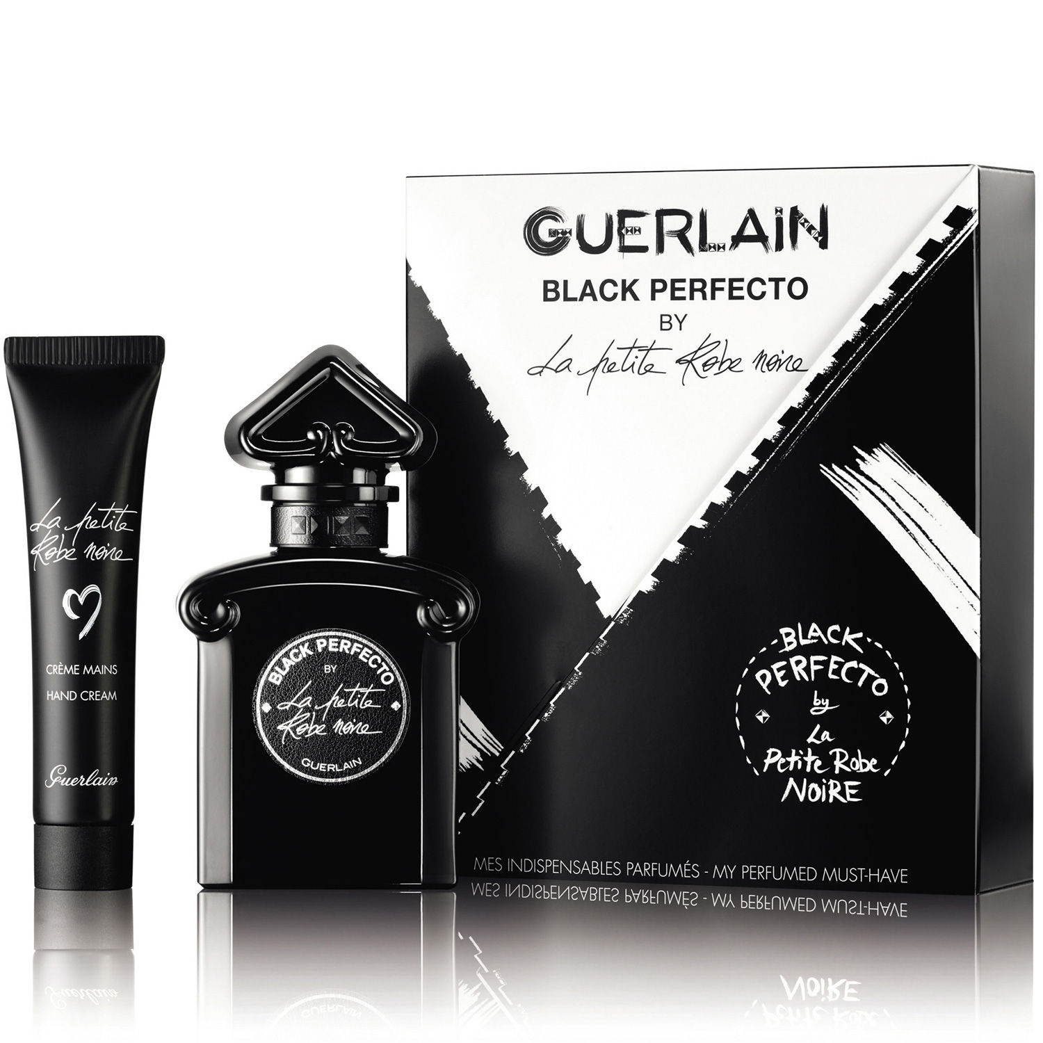 Buy/Send Guerlain La Petite Robe Noire Black Perfecto With Hand