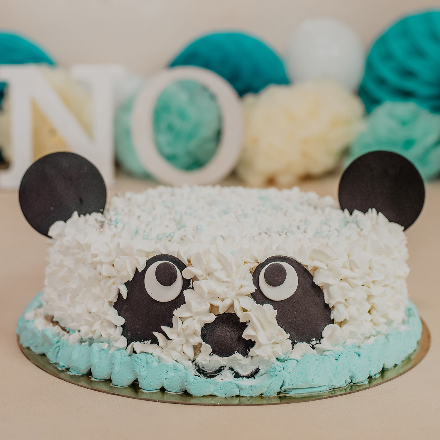 Buy/Send Cute Panda Designer Cake- 1 Kg Online- FNP