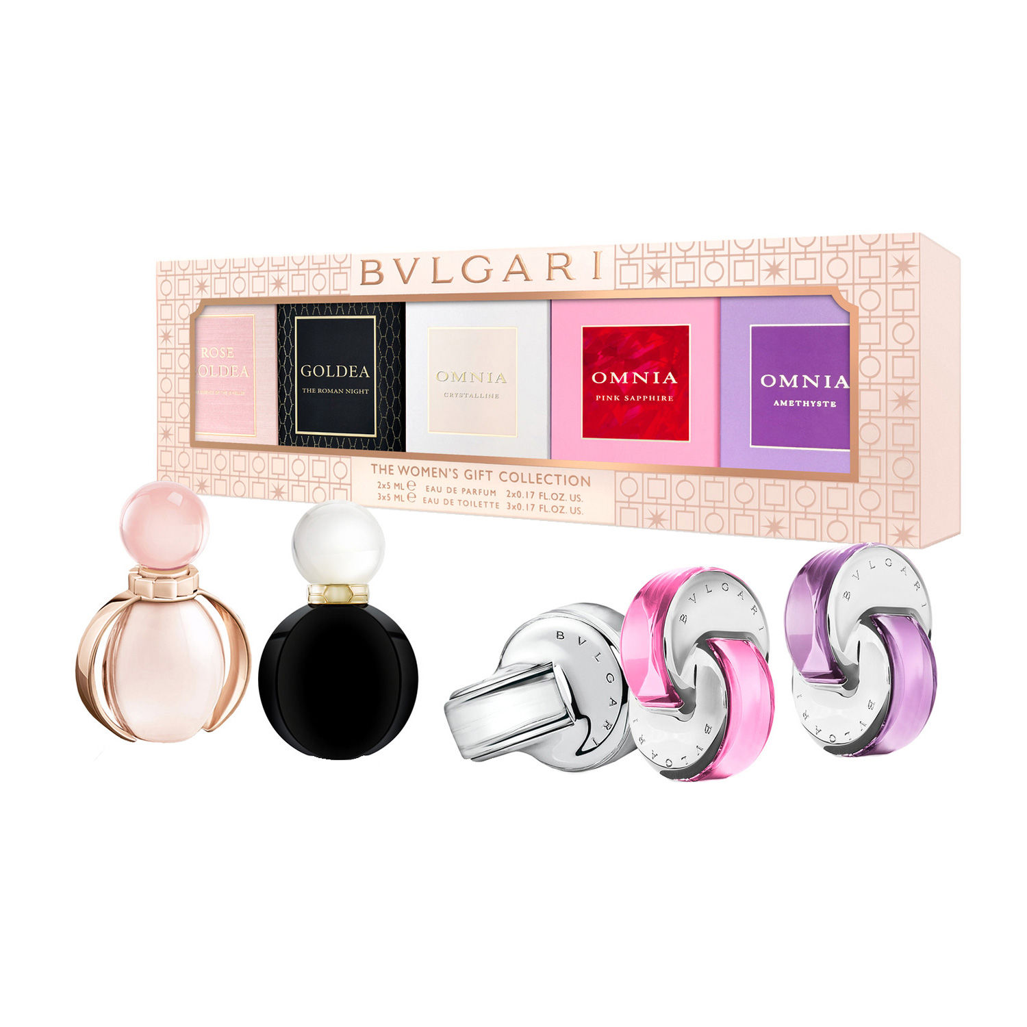 香水(女性用) Bvlgari The Women's Gift Collection Buy/Send Bvlgari The Womens Gift Collection Set of 5 Online- FNP