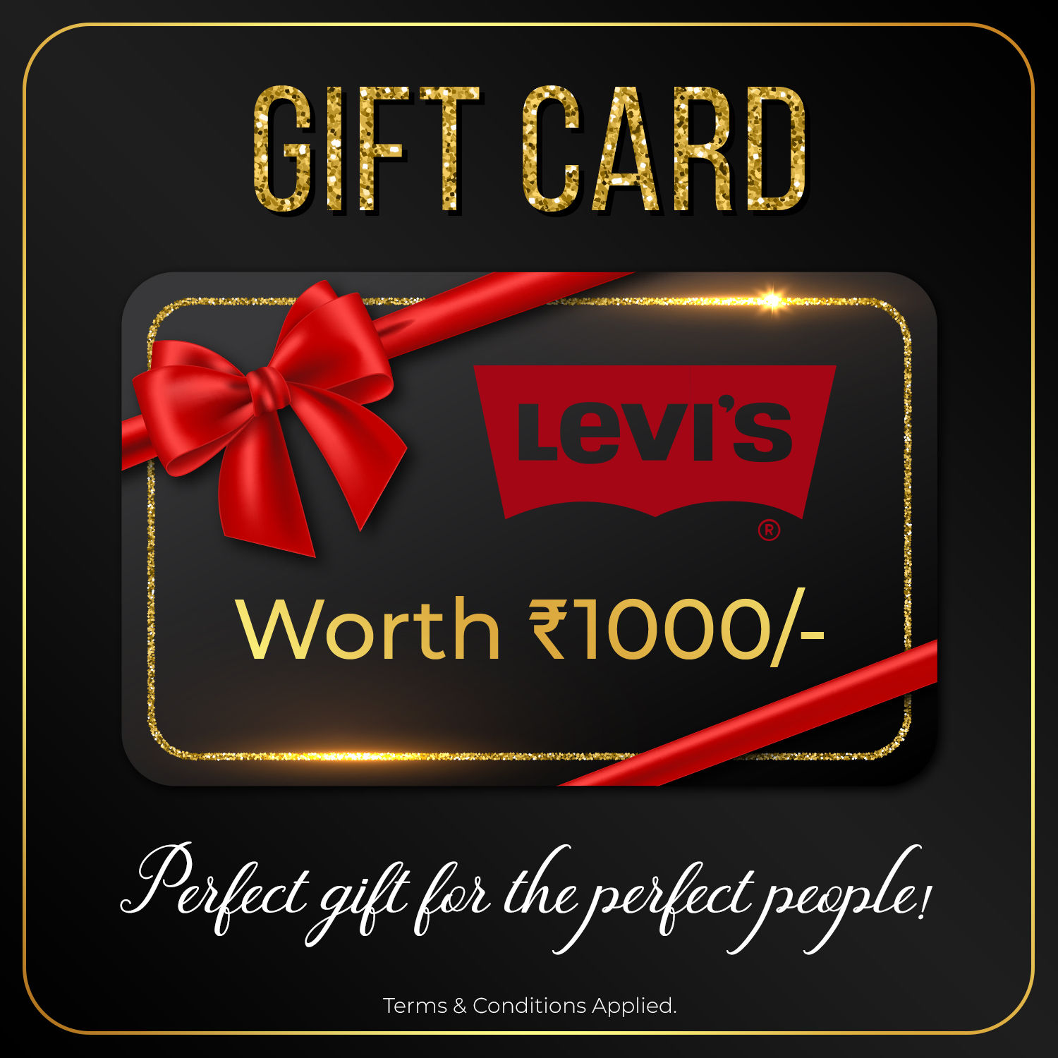 Buy/Send Levis Gift Card- 1000 Rs Online- FNP