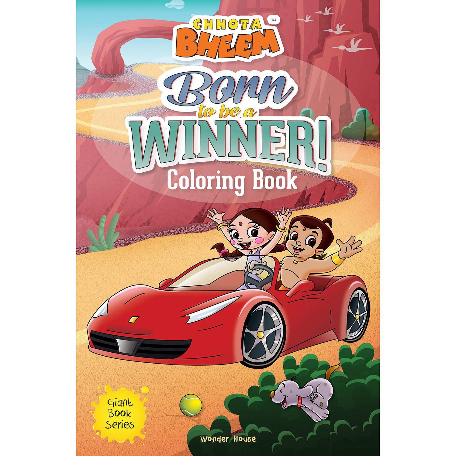 Buy/Send Chhota Bheem Born To Be A Winner- Coloring Book Online- FNP