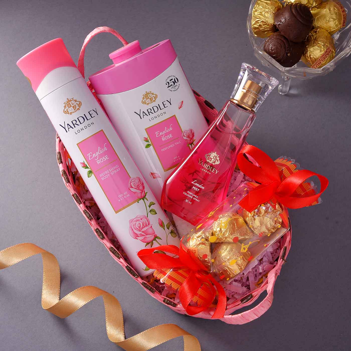 Yardley London English Rose EDT & Body Mist Set – Geschenkbox Für Frauen, Vegan, Tierversuchsfrei, Mit 94% Natürlichen Inhaltsstoffen