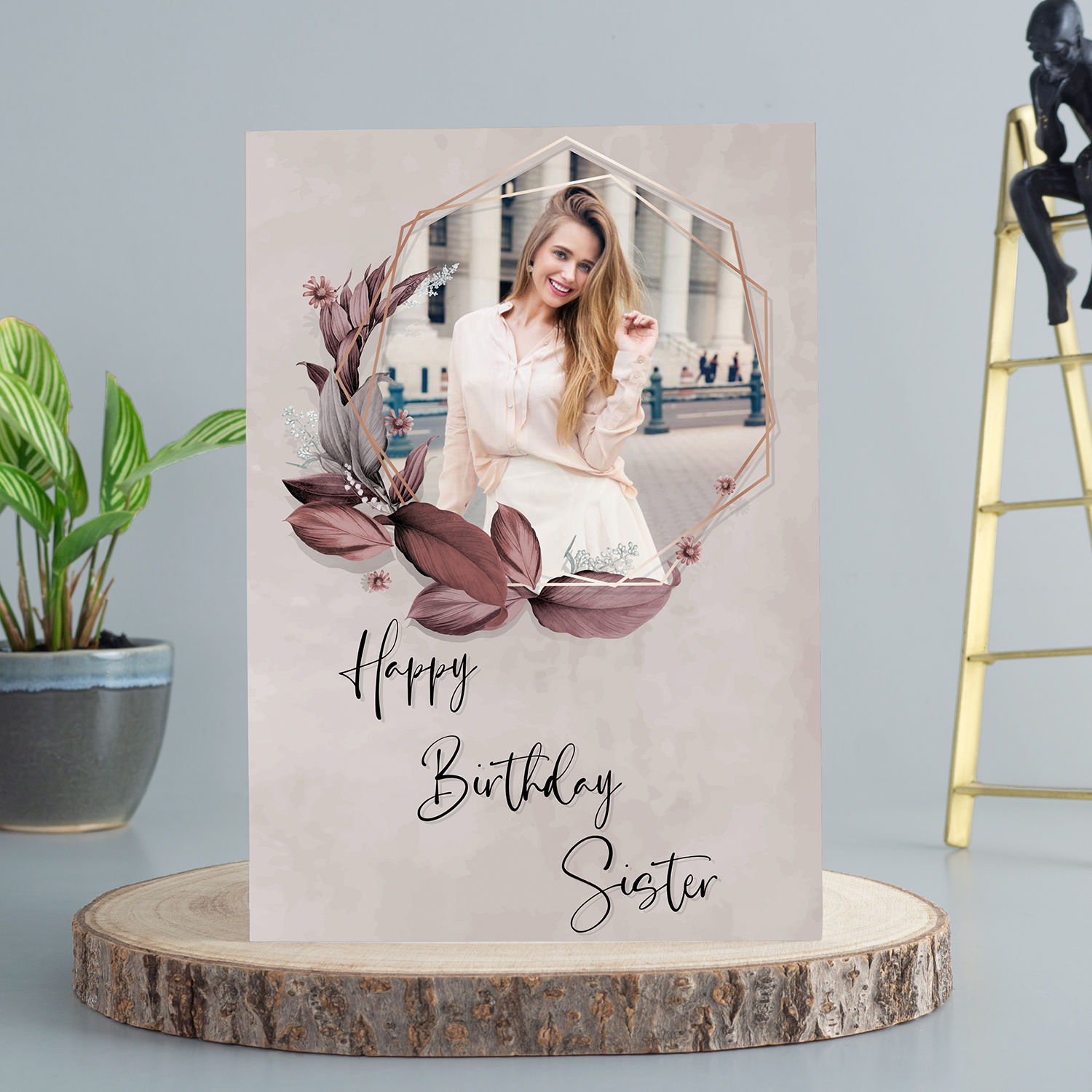 Buy/Send Personalised Happy Birthday Greeting Card For Sister Online- FNP