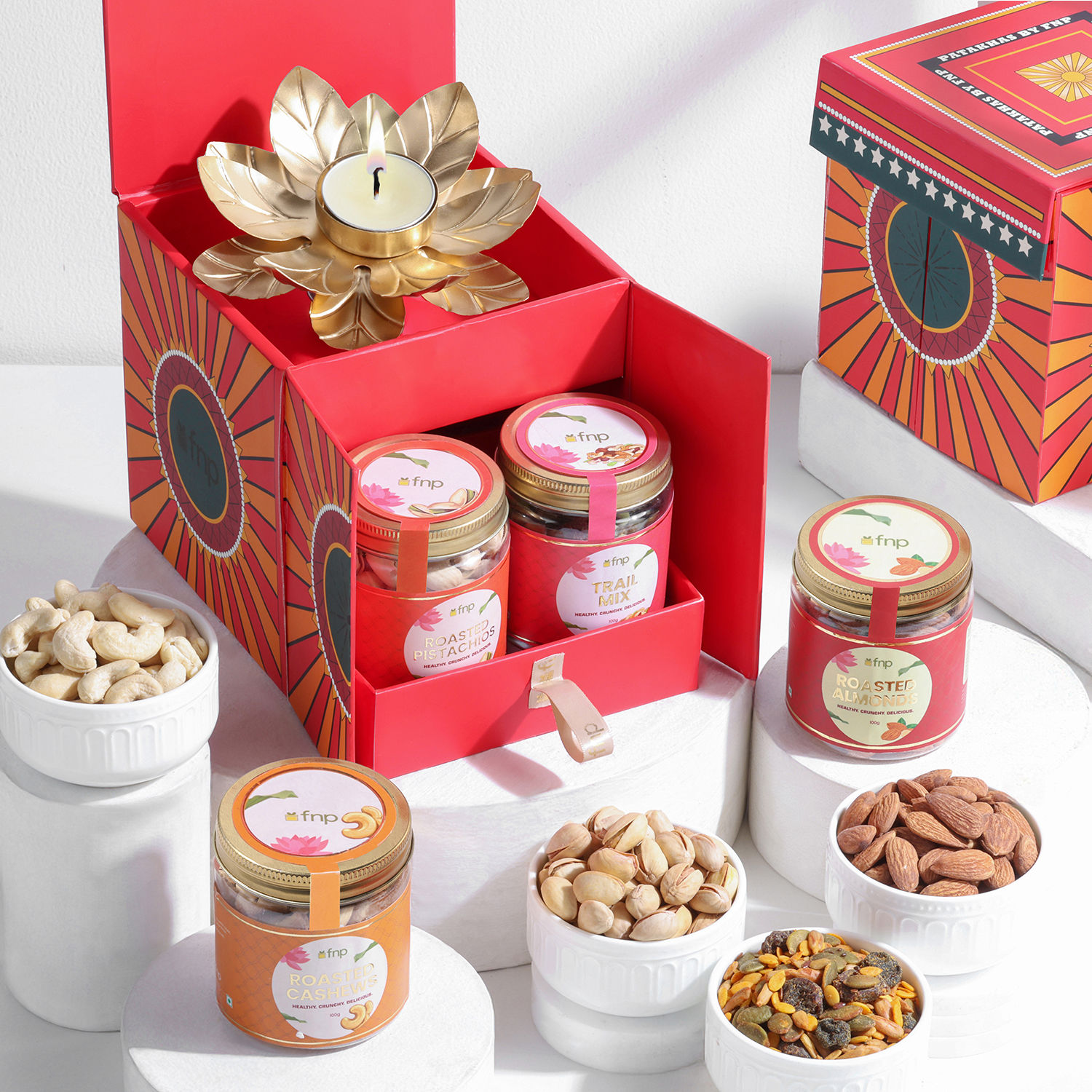Buy/Send Diwali Trail Mix N Nuts Hamper Online- FNP