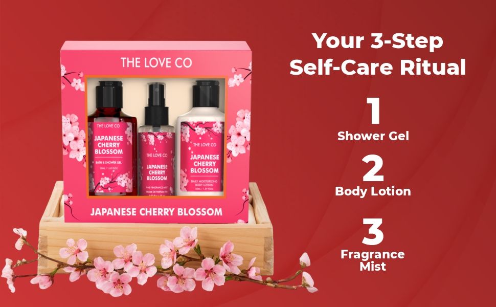 Buy/Send The Love Co. Japanese Cherry Blossom Bloom n Glow Set