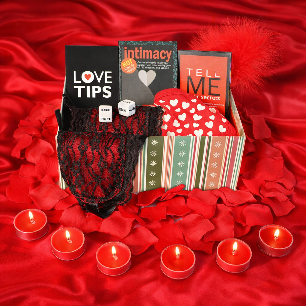 Buy/Send Romantic Gift Box Set of Ten Online- FNP