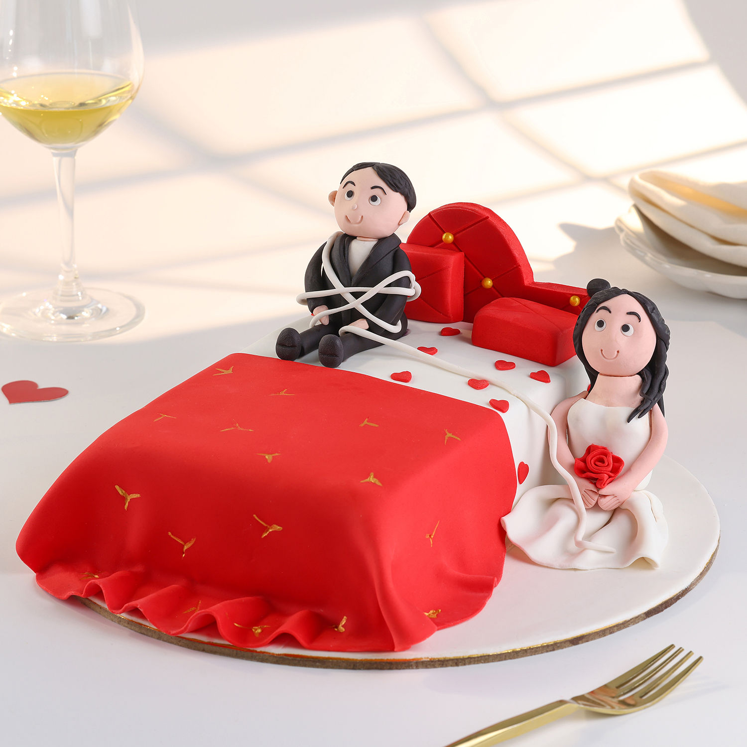 Buy/Send Happily Ever After Love Chocolate Cake Online- FNP